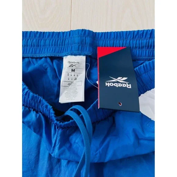 Reebok HT1687 Training Woven Performance Joggers Vector Blue ( M ) - Picture 4 of 5